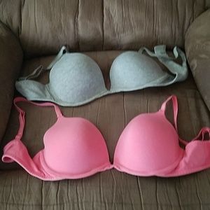 Victoria secret cotton push up bras